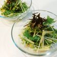 ☆パクチーと水菜のチョレギ風サラダ合え☆