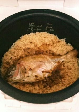 鯛めしを炊飯器で作ろう-レシピのメイン写真