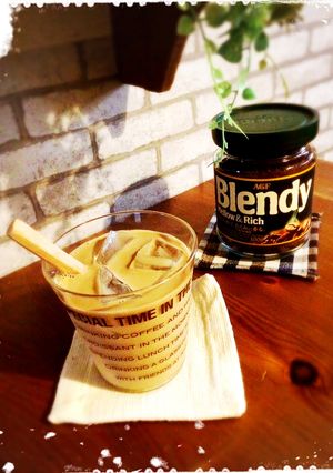 ブレンディde練りゴマハニーカフェオレ♡-レシピのメイン写真