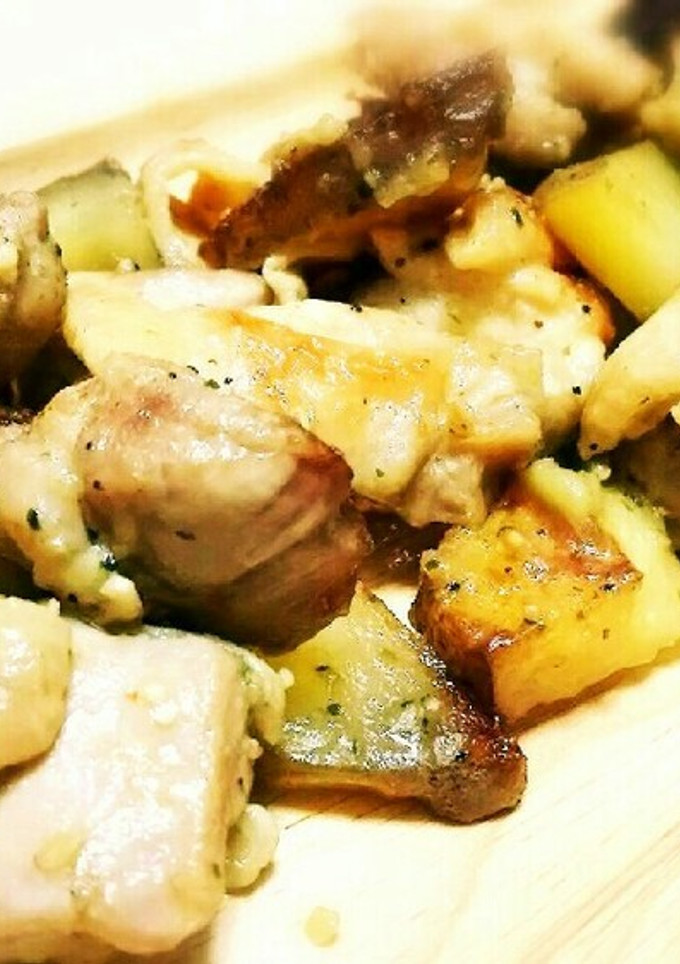 ●簡単●アヒージョの素で作る●チキン炒め-レシピのメイン写真
