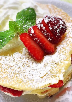 HM・ヨーグルトで ふわふわパンケーキ-レシピのメイン写真