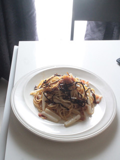 長芋パスタ-レシピのメイン写真
