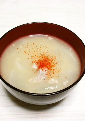 父が愛した塩豚汁☆とろみスープ-レシピのメイン写真