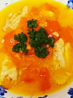 トマト缶いらない!さっぱり鶏肉のトマト煮-レシピのメイン写真