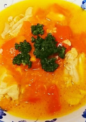 トマト缶いらない！さっぱり鶏肉のトマト煮-レシピのメイン写真