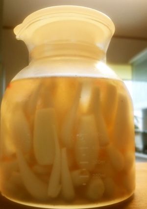 【老舗の味】パリパリ美味しい塩らっきょう-レシピのメイン写真