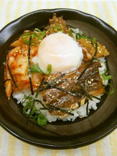 さんまの蒲焼きキムチ丼-レシピのメイン写真