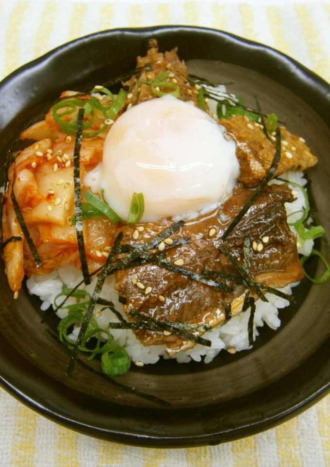 さんまの蒲焼きキムチ丼-レシピのメイン写真