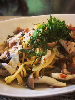 梅しそ和風パスタ-レシピのメイン写真