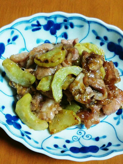 豚肉と白瓜の味噌炒め(減塩レシピ)-レシピのメイン写真
