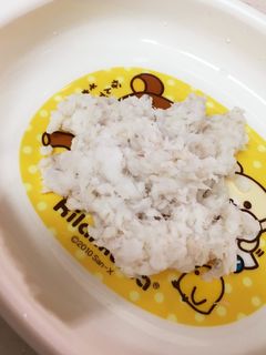 鯛のアラ出汁で鯛の身の離乳食-レシピのメイン写真