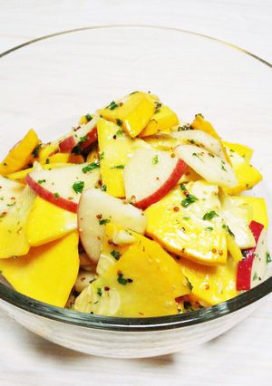 コリンキーとりんごのスイートマリネ-レシピのメイン写真