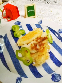 素麺DE餃子バーガー-レシピのメイン写真