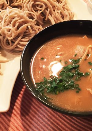 豚バラ豆乳蕎麦-レシピのメイン写真