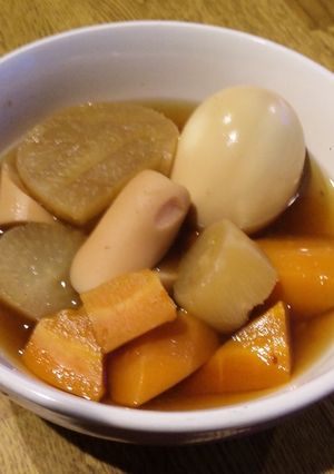 いつもの具材で簡単おでん！-レシピのメイン写真