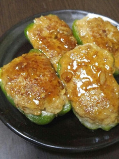 ピーマンの肉詰め-レシピのメイン写真