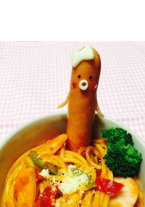 ウインなウインナーさん(ฅ'ω'ฅ)♪-レシピのメイン写真