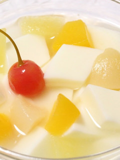 【杏仁豆腐風*牛乳寒天ゼリー】@メモ用-レシピのメイン写真