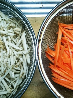 包丁ワザ☆細長い野菜の簡単千切り法-レシピのメイン写真