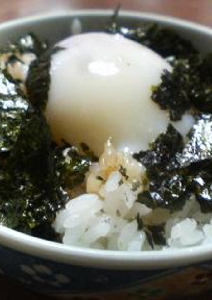 ちょー簡単温玉ごはん-レシピのメイン写真