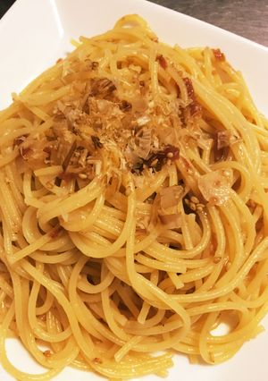 梅干しのペペロンチーノ-レシピのメイン写真