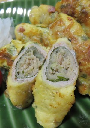 夏にぴったり！さっぱり梅しそピカタ餃子-レシピのメイン写真