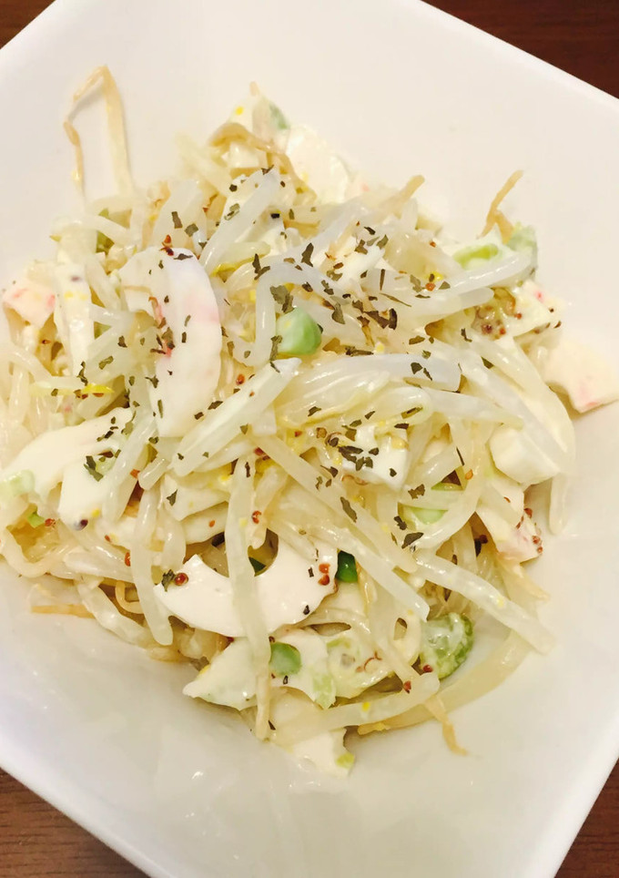 豆腐ちくわともやしのマヨサラダ-レシピのメイン写真
