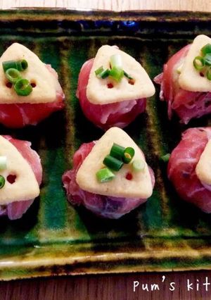 生ハムポテトのチーザのせおつまみ-レシピのメイン写真