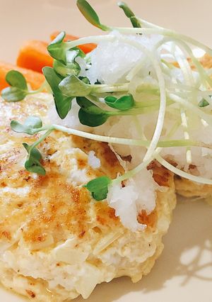 節約！ダイエット！！胸肉の豆腐ハンバーグ-レシピのメイン写真