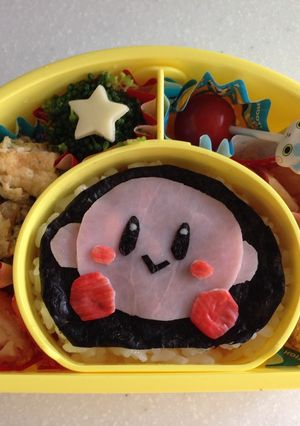 キャラ弁☆星のカービィ弁当☆パート2☆-レシピのメイン写真
