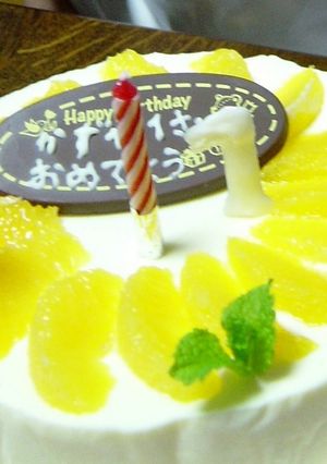 BIRTHDAY CAKE　+BABY+-レシピのメイン写真