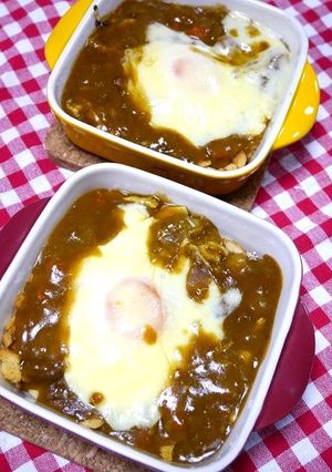 簡単！レトルト焼きカレー(パン耳)-レシピのメイン写真