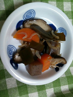 こんにゃくとじゃこの旨煮-レシピのメイン写真