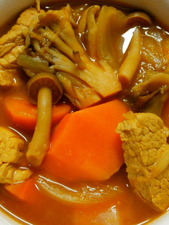 豚ヒレ肉ときのこ玉ねぎのカレー風スープ♡-レシピのメイン写真
