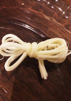 チーズでできたリボン-レシピのメイン写真