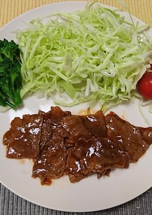 美味しい♪牛肉のソース焼き-レシピのメイン写真