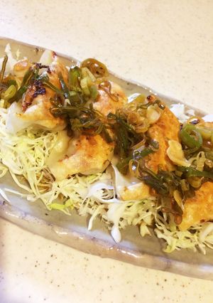 食感楽しむネギたれ餃子-レシピのメイン写真
