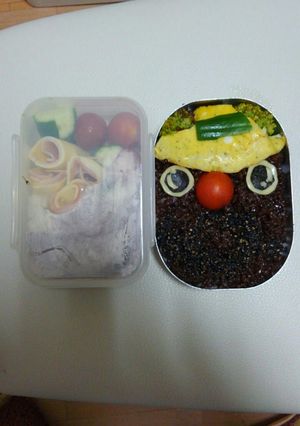きゃらべんごんたくんのそぼろ弁当-レシピのメイン写真