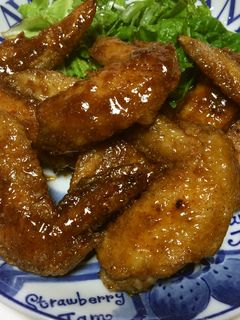 鳥手羽先の照り焼き-レシピのメイン写真