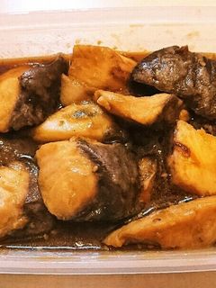 ぶりの焼肉のタレ煮(レンジで)-レシピのメイン写真