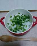 炊飯器で、ちりめんじゃこがしらすにお粥