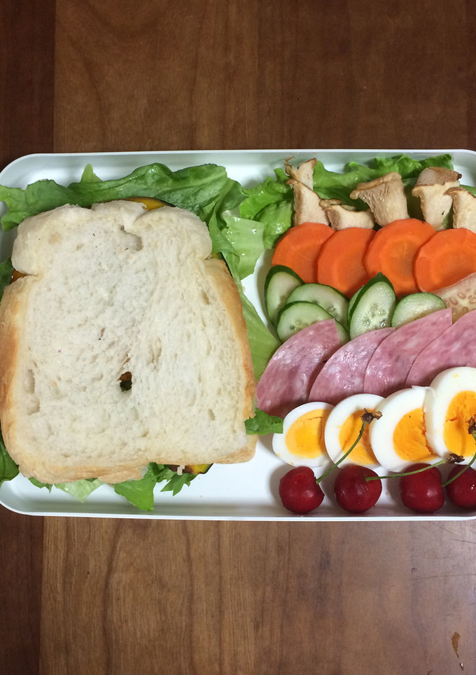 並べるだけ 整列サラダのお弁当-レシピのメイン写真