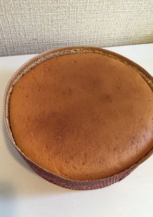 しゅわしゅわスフレチーズケーキ-レシピのメイン写真