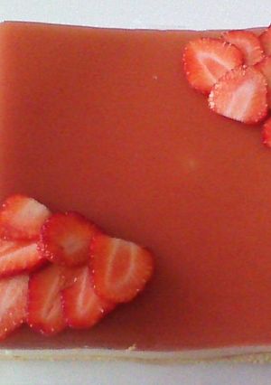 イチゴとレモンのチーズケーキ-レシピのメイン写真