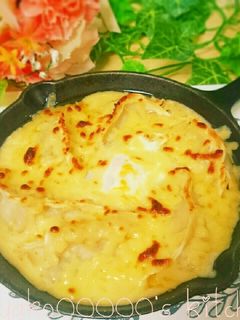 とろ~り卵の餃子グラタン-レシピのメイン写真