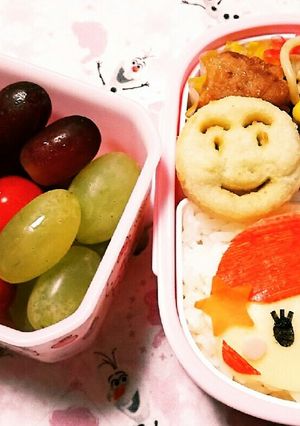 簡単❤ツムツムアリエル❤キャラ弁-レシピのメイン写真