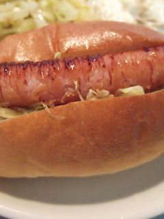 カレー味のキャベツ入りホットドック-レシピのメイン写真