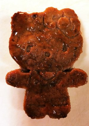 超簡単キャラ弁ハンバーグ-レシピのメイン写真