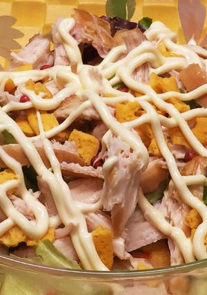 生チーズのチーザでおつまみチーザーサラダ-レシピのメイン写真