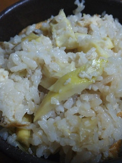 破竹と揚げさんの炊き込みご飯-レシピのメイン写真